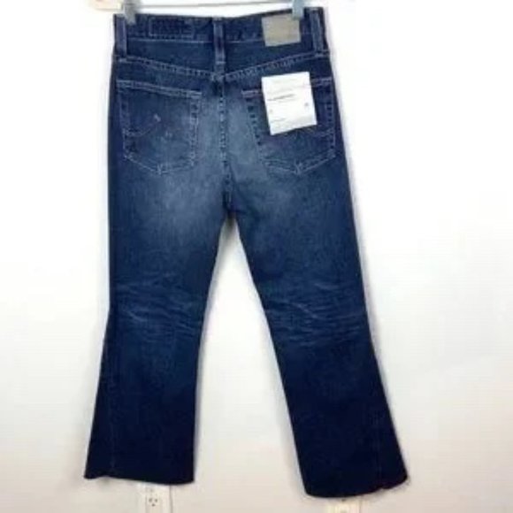 NWOT Adriano Goldschmied AG Quinne High Waist Crop Flare Jeans Size 26 - Picture 5 of 7